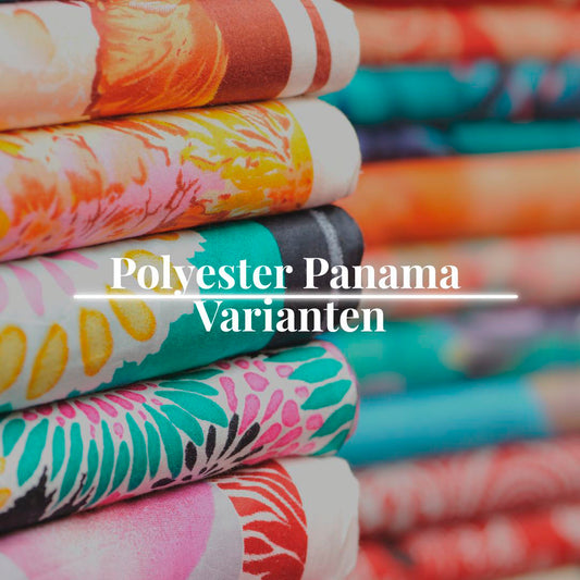 Deine Designs auf Deiner Wunsch-Stoffart: Polyester (PES) Panama Varianten